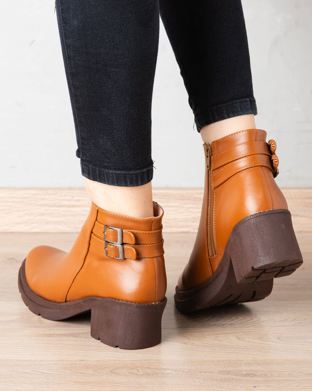 Botin Furry - Camel - Tienda Nébula