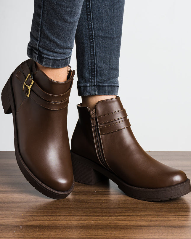 Botin Furry - Marrón 2 - Tienda Nébula
