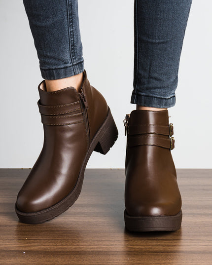 Botin Furry - Marrón 2 - Tienda Nébula