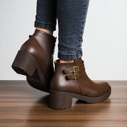 Botin Furry - Marrón 2 - Tienda Nébula