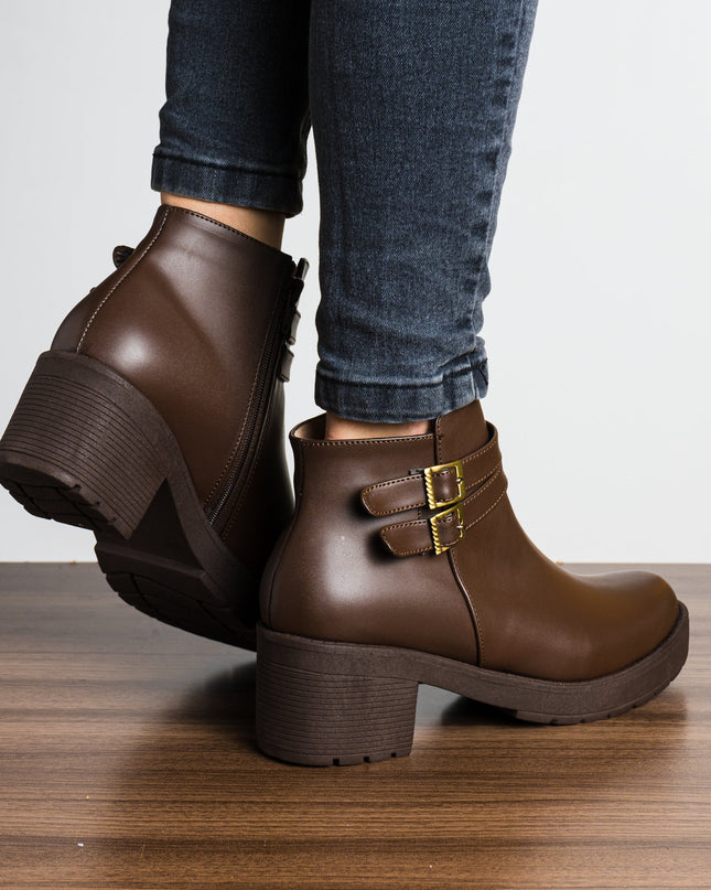 Botin Furry - Marrón 2 - Tienda Nébula