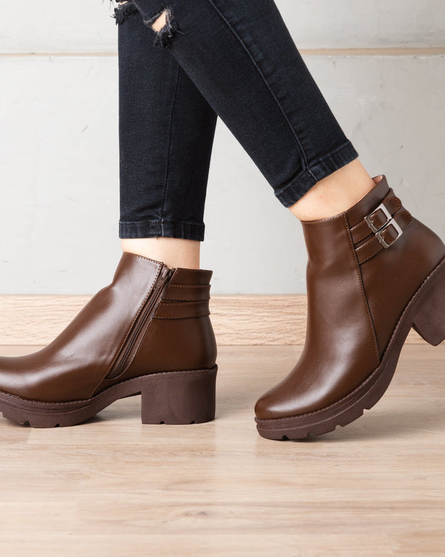 Botin Furry - Marrón - Tienda Nébula