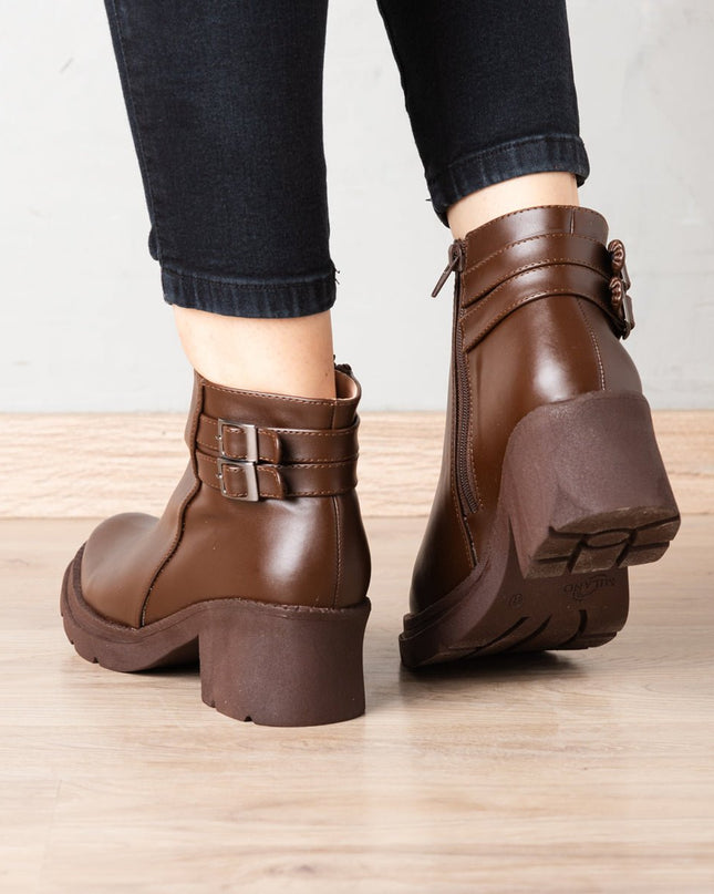 Botin Furry - Marrón - Tienda Nébula