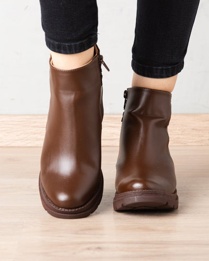 Botin Furry - Marrón - Tienda Nébula