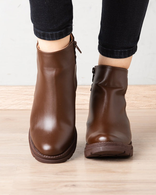 Botin Furry - Marrón - Tienda Nébula