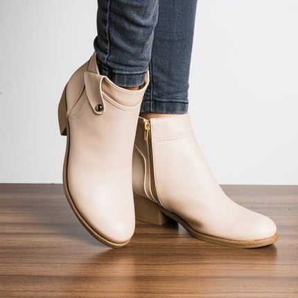 Botin Garzonet - Nude - Tienda Nébula