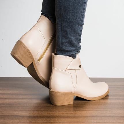 Botin Garzonet - Nude - Tienda Nébula