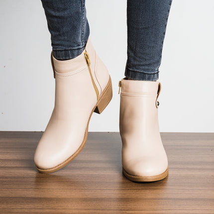 Botin Garzonet - Nude - Tienda Nébula