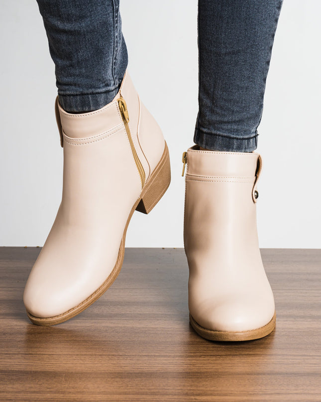 Botin Garzonet - Nude - Tienda Nébula