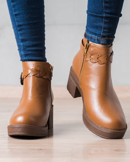 Botin Gazor - Camel - Tienda Nébula