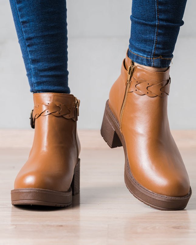 Botin Gazor - Camel - Tienda Nébula