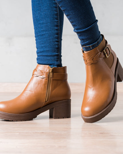 Botin Gazor - Camel - Tienda Nébula