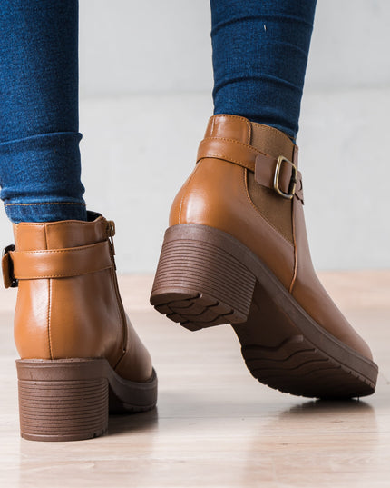 Botin Gazor - Camel - Tienda Nébula