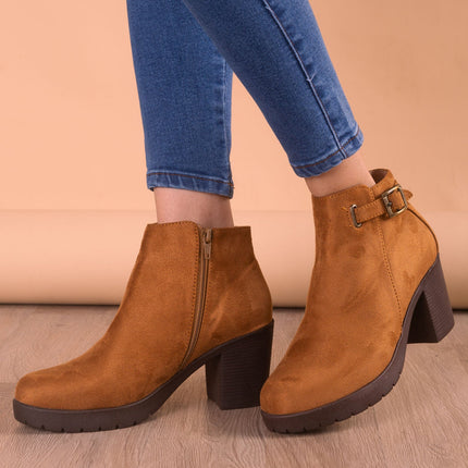 Botin Haskovo - Camel Gamuza - Tienda Nébula