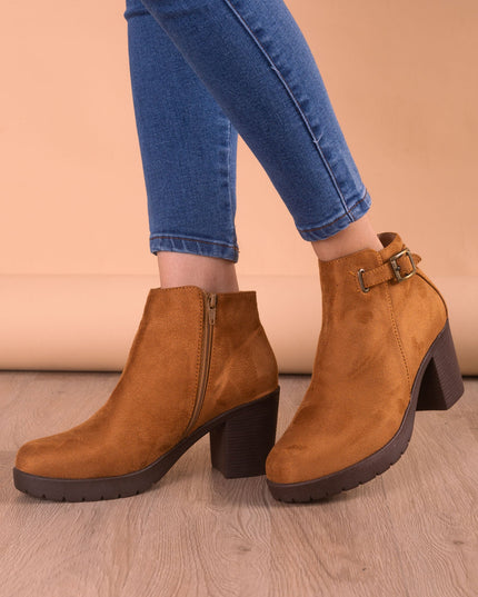 Botin Haskovo - Camel Gamuza - Tienda Nébula