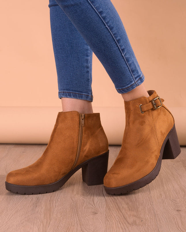 Botin Haskovo - Camel Gamuza - Tienda Nébula