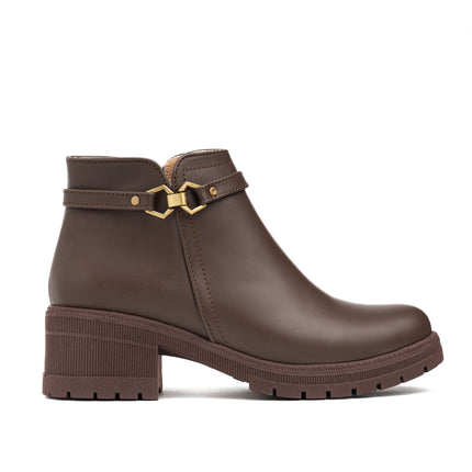 Botin Kamilah - Marrón - Tienda Nébula