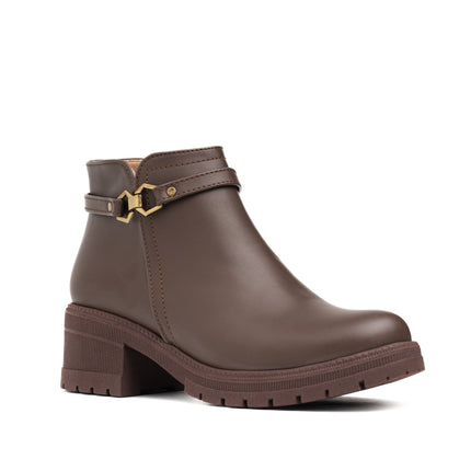 Botin Kamilah - Marrón - Tienda Nébula