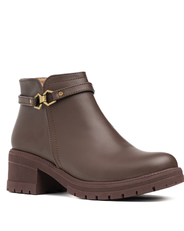 Botin Kamilah - Marrón - Tienda Nébula