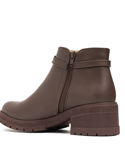 Botin Kamilah - Marrón - Tienda Nébula