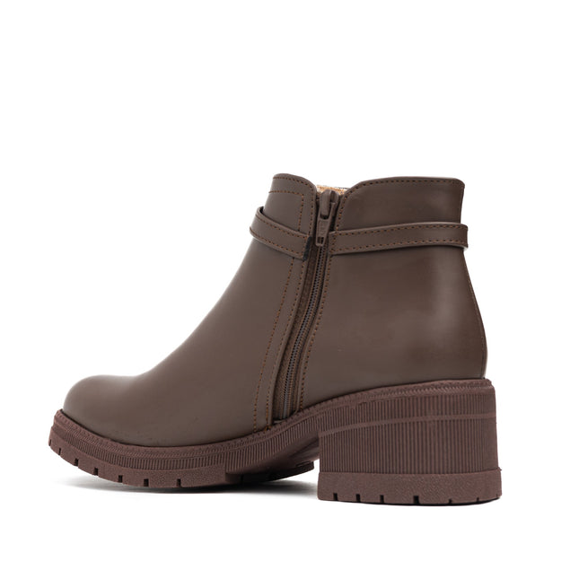 Botin Kamilah - Marrón - Tienda Nébula