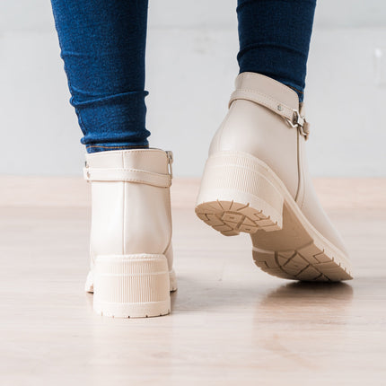 Botin Kamilah - Nude - Tienda Nébula