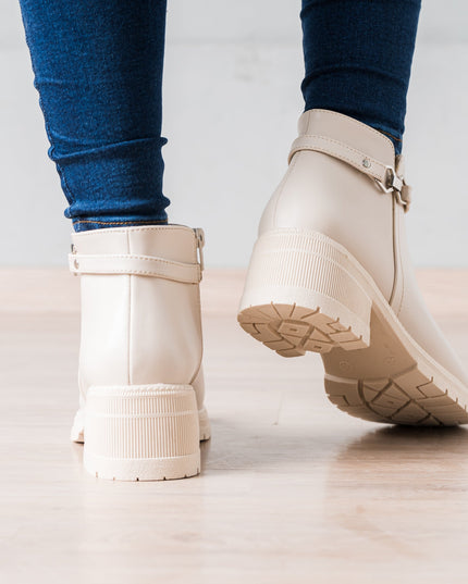 Botin Kamilah - Nude - Tienda Nébula