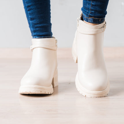 Botin Kamilah - Nude - Tienda Nébula