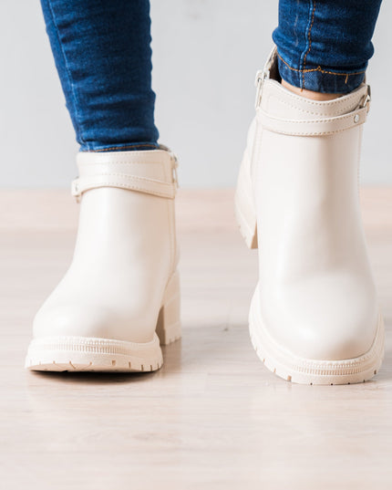 Botin Kamilah - Nude - Tienda Nébula
