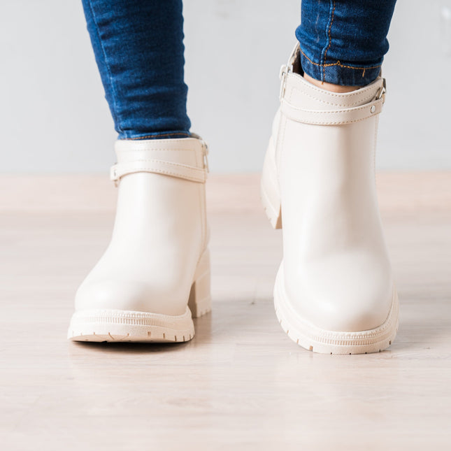 Botin Kamilah - Nude - Tienda Nébula
