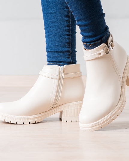 Botin Kamilah - Nude - Tienda Nébula