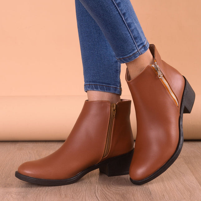 Botin Kobe - Camel - Tienda Nébula