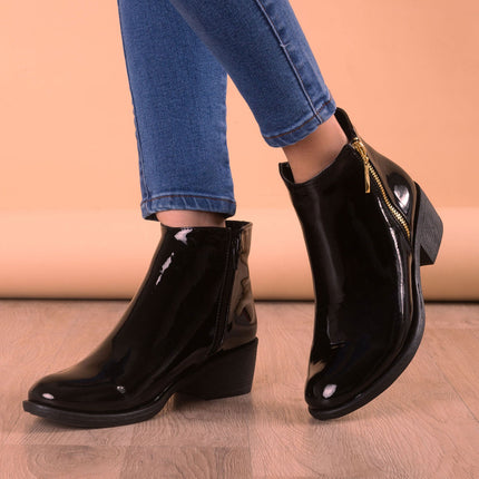 Botin Kobe - Negro Charol - Tienda Nébula