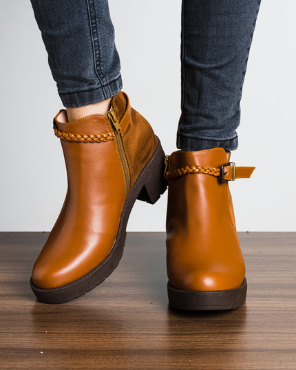 Botin Lazzy - Camel - Tienda Nébula