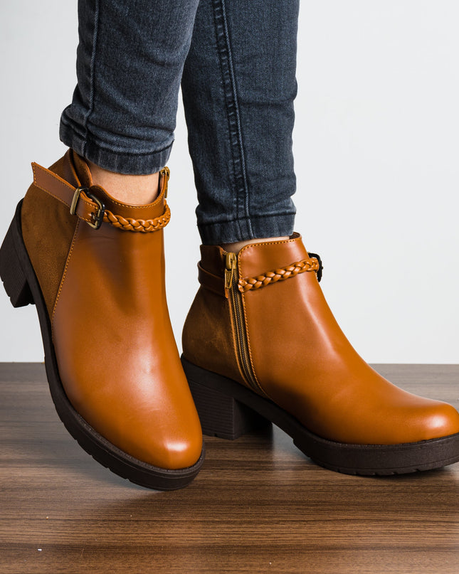 Botin Lazzy - Camel - Tienda Nébula