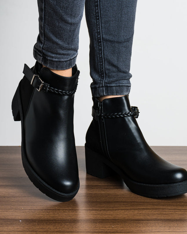 Botin Lazzy - Negro - Tienda Nébula