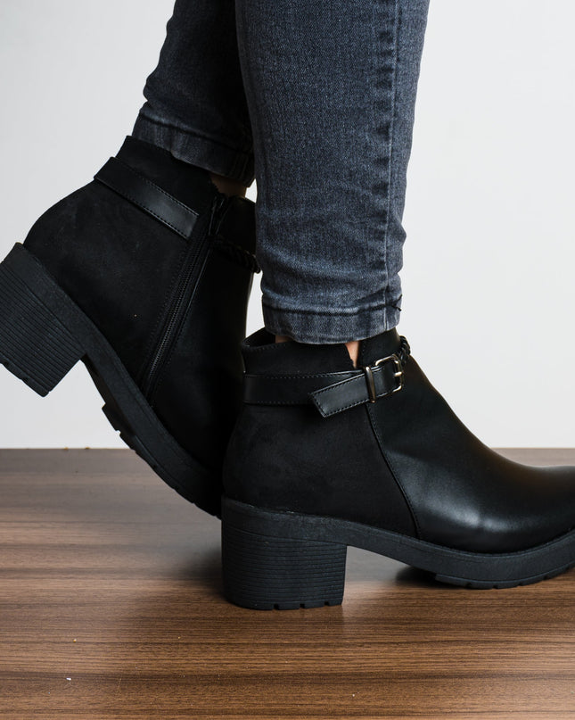 Botin Lazzy - Negro - Tienda Nébula