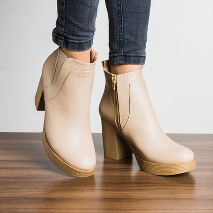 Botin Meyly - Nude - Tienda Nébula