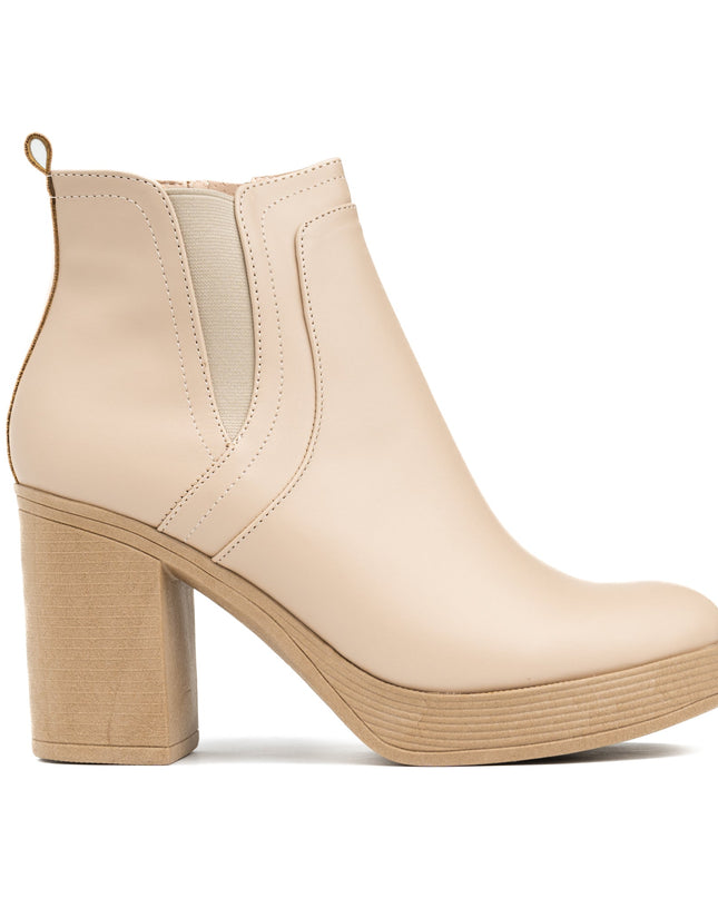 Botin Meyly - Nude - Tienda Nébula
