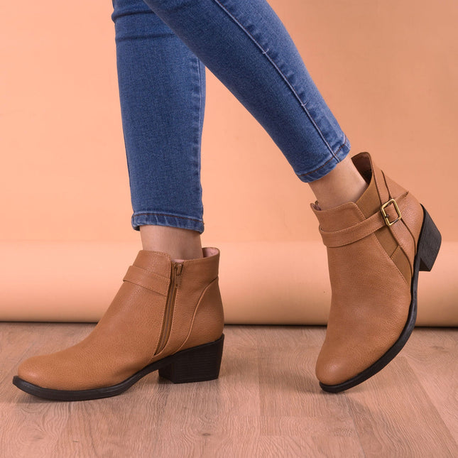 Botin Nara - Beige - Tienda Nébula
