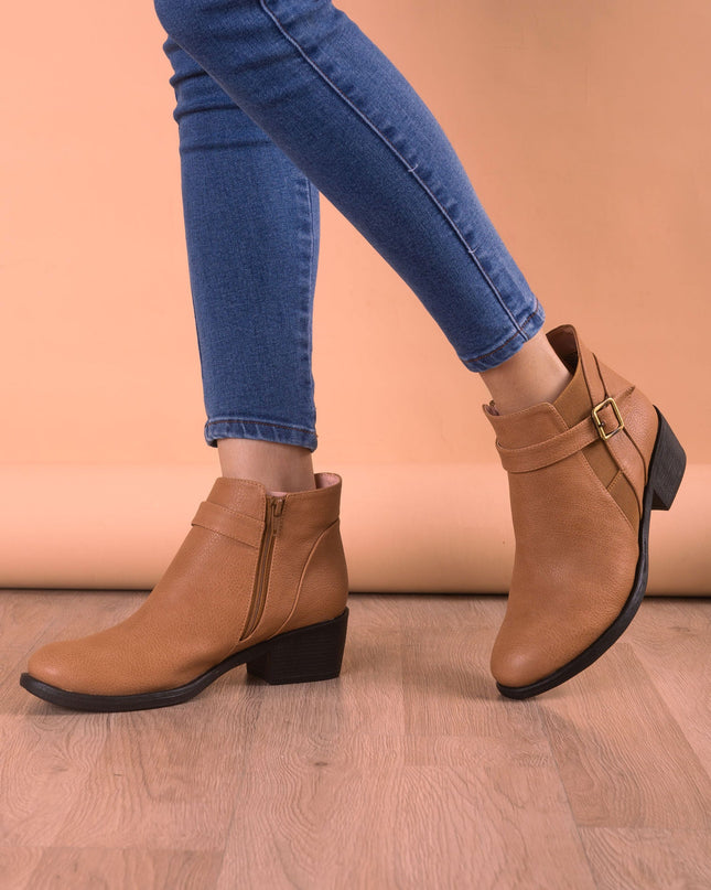 Botin Nara - Beige - Tienda Nébula