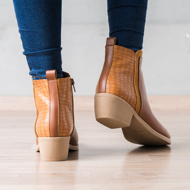 Botin Nesebar - Camel Serpiente 2 - Tienda Nébula