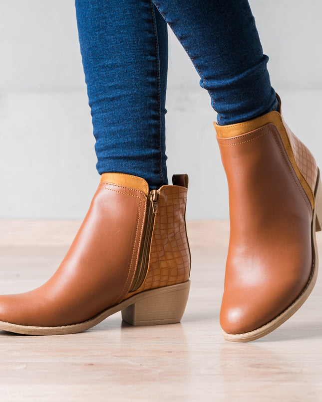 Botin Nesebar - Camel Serpiente 2 - Tienda Nébula