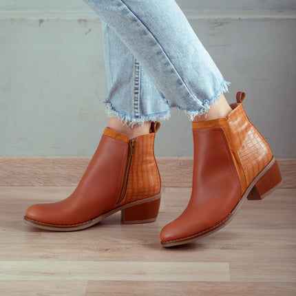 Botin Nesebar - Camel Serpiente - Tienda Nébula