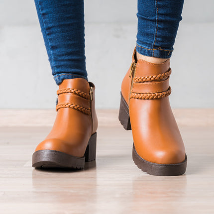 Botin Orlay - Camel - Tienda Nébula