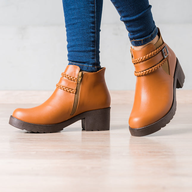 Botin Orlay - Camel - Tienda Nébula