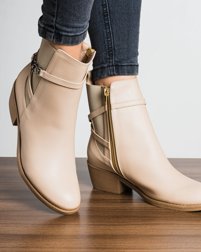Botin Razter 2.0 - Nude - Tienda Nébula