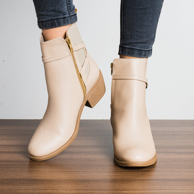 Botin Razter 2.0 - Nude - Tienda Nébula
