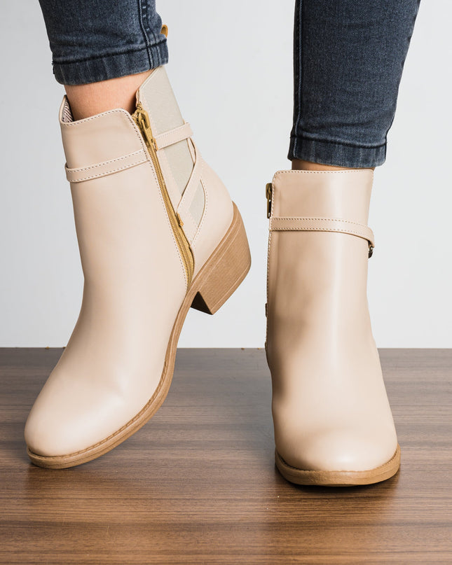 Botin Razter 2.0 - Nude - Tienda Nébula