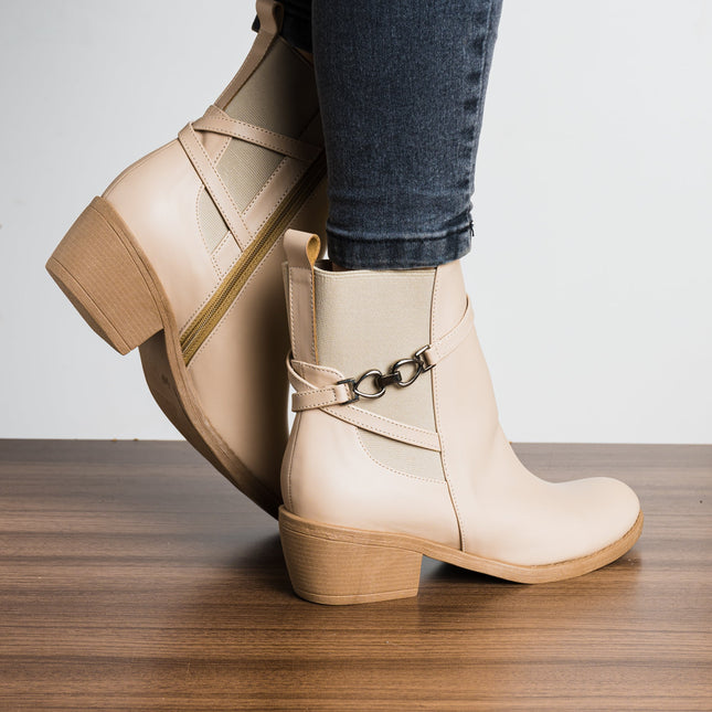 Botin Razter 2.0 - Nude - Tienda Nébula